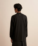 WAROBE / JUBAN LONG SLEEVE TEE / BLACK
