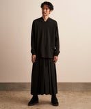 WAROBE / JUBAN LONG SLEEVE TEE / BLACK