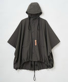 TROVE / PONCHO HOODED COAT / NYLON ASH GRAY