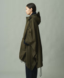 TROVE / PONCHO HOODED COAT / GABARDINE KHAKI