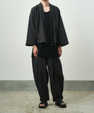 WAROBE / TAN WA Y SHIRT / FADE BLACK