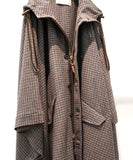 TROVE / PONCHO HOODED COAT / SHEPHERDS GREGE