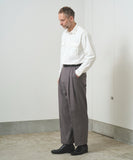 TROVE / WIDE TROUSERS / GREGE