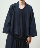 WAROBE / TAN WA Y SHIRT / DARK NAVY