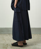 WAROBE / CARGO HAKAMA / DARK NAVY
