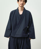 WAROBE / TAN WA Y SHIRT / DARK NAVY