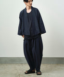 WAROBE / TAN WA Y SHIRT / DARK NAVY
