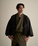 WAROBE / OILED SHORT HAORI / BLACK