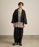 WAROBE / OILED SHORT HAORI / BLACK