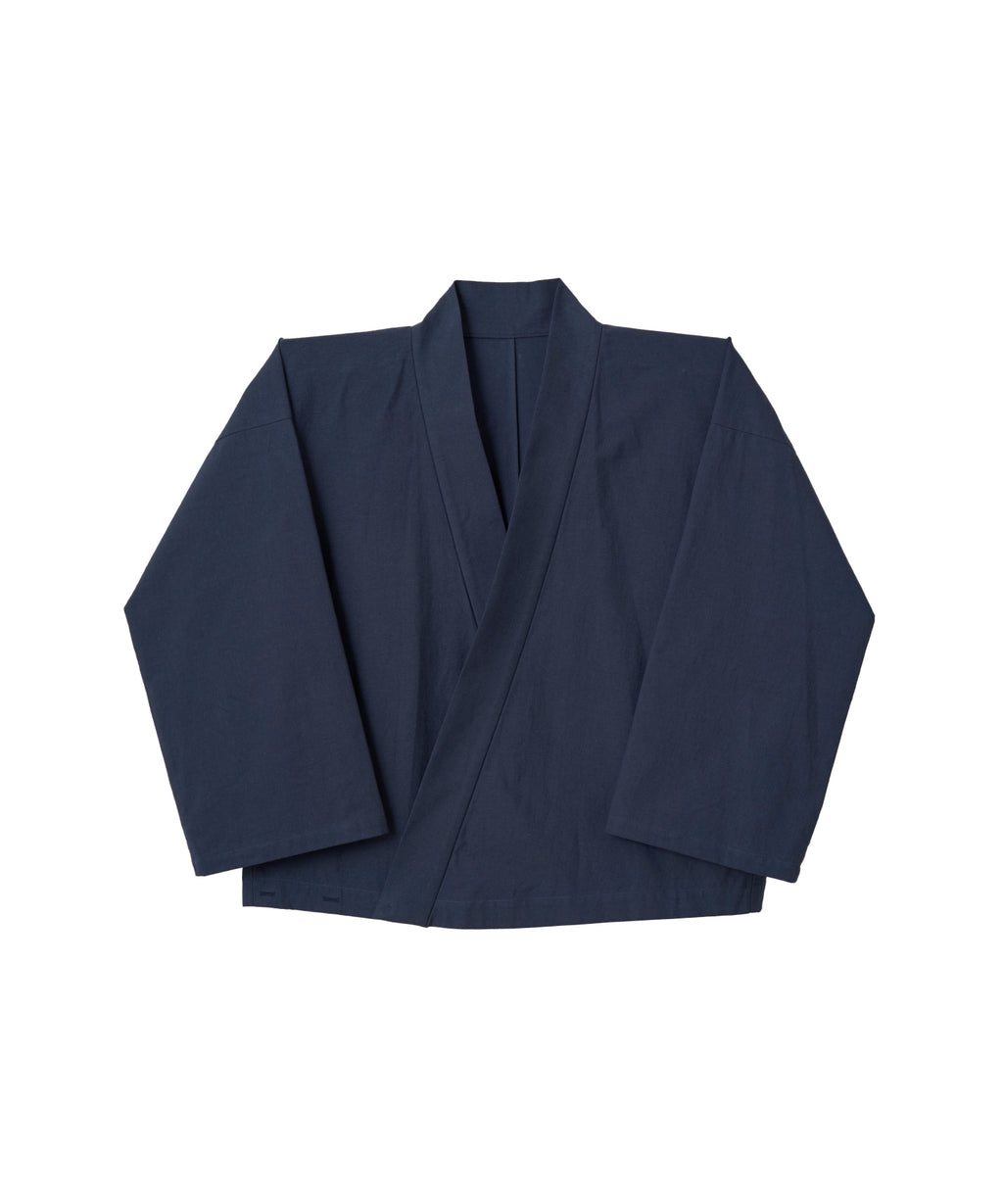 WAROBE / TAN WA Y SHIRT / DARK NAVY