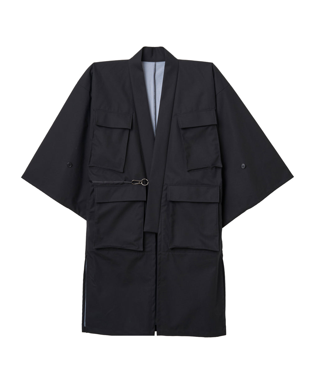 WAROBE / FIELD HAORI COAT / BLACK