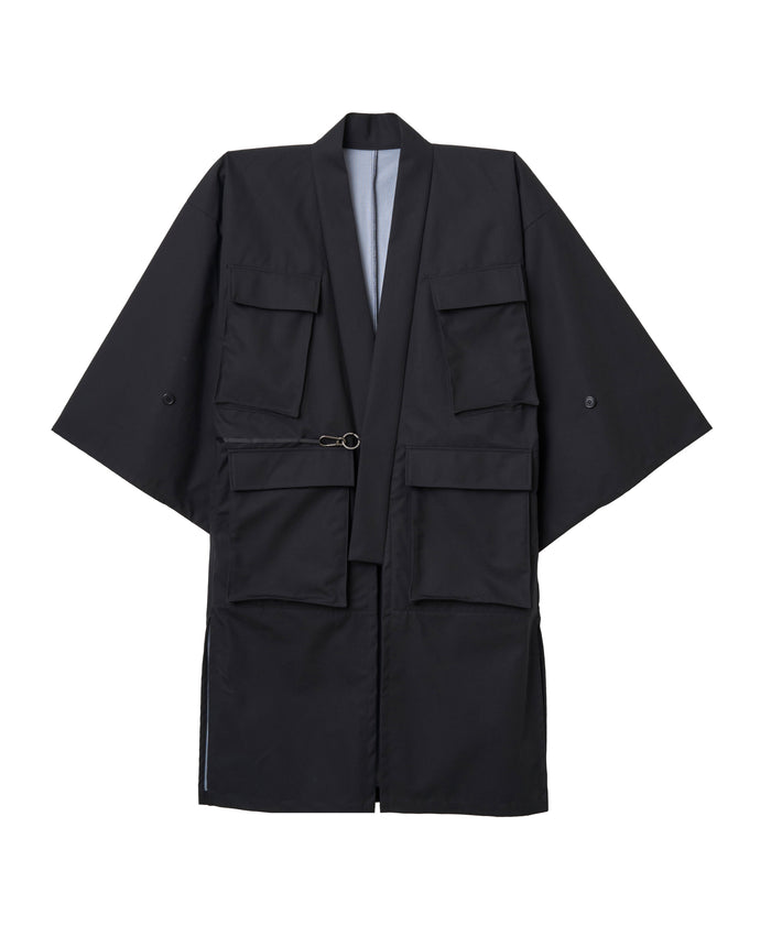 WAROBE / FIELD HAORI COAT / BLACK