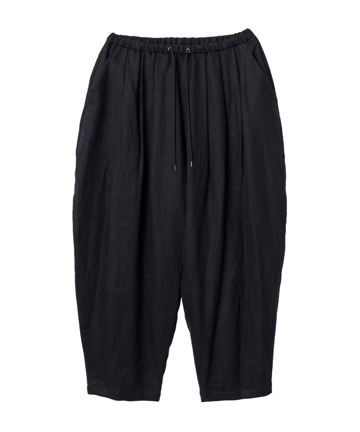WAROBE / HEAVY LINEN BONTAN / BLACK