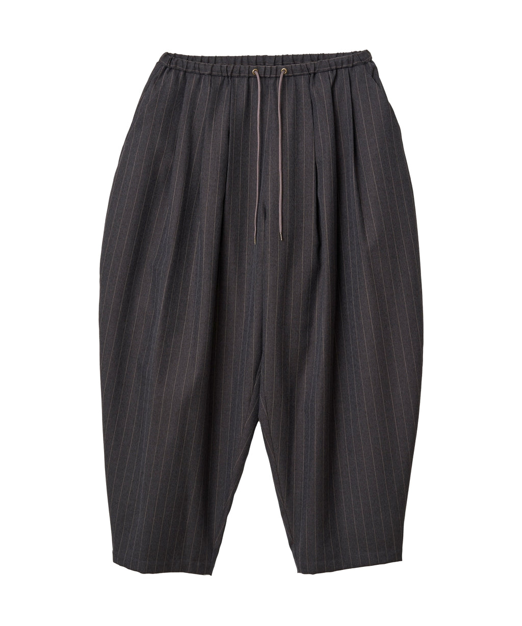 WAROBE / STRIPE WOOL BONTAN / CHARCOAL