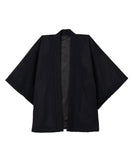 WAROBE / WOOL BEAVER HAORI / BLACK
