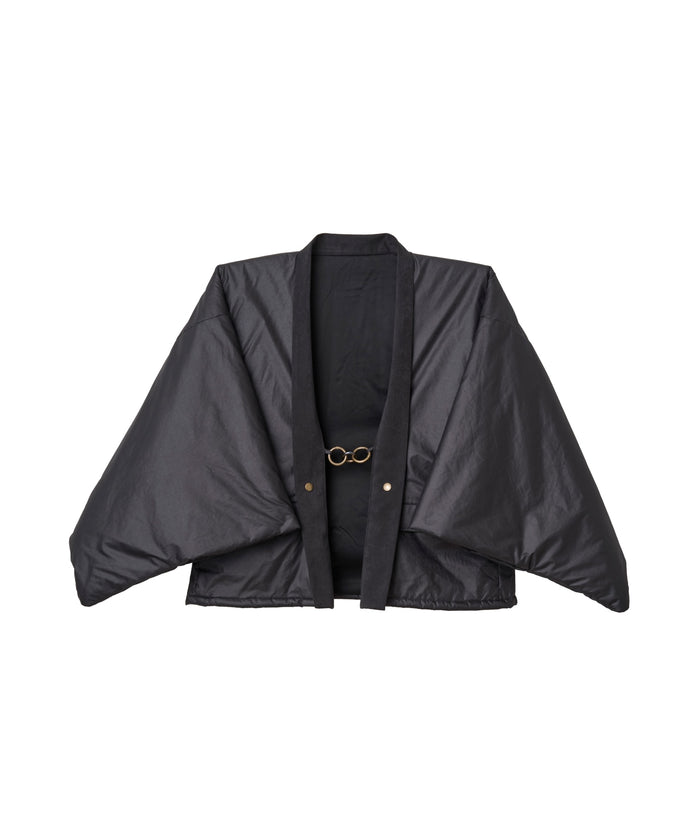 WAROBE / PUFFER HAORI / BLACK