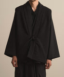 WAROBE / FLEECE JINBAORI TECH / BLACK