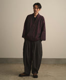 WAROBE / STRIPE WOOL BONTAN / CHARCOAL