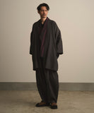 WAROBE / STRIPE WOOL BONTAN / CHARCOAL