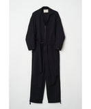 TROVE / WOOL LINEN JUMP SUIT / BLACK