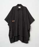 TROVE / PONCHO MAC COAT / SHEPHERDS BROWN NAVY