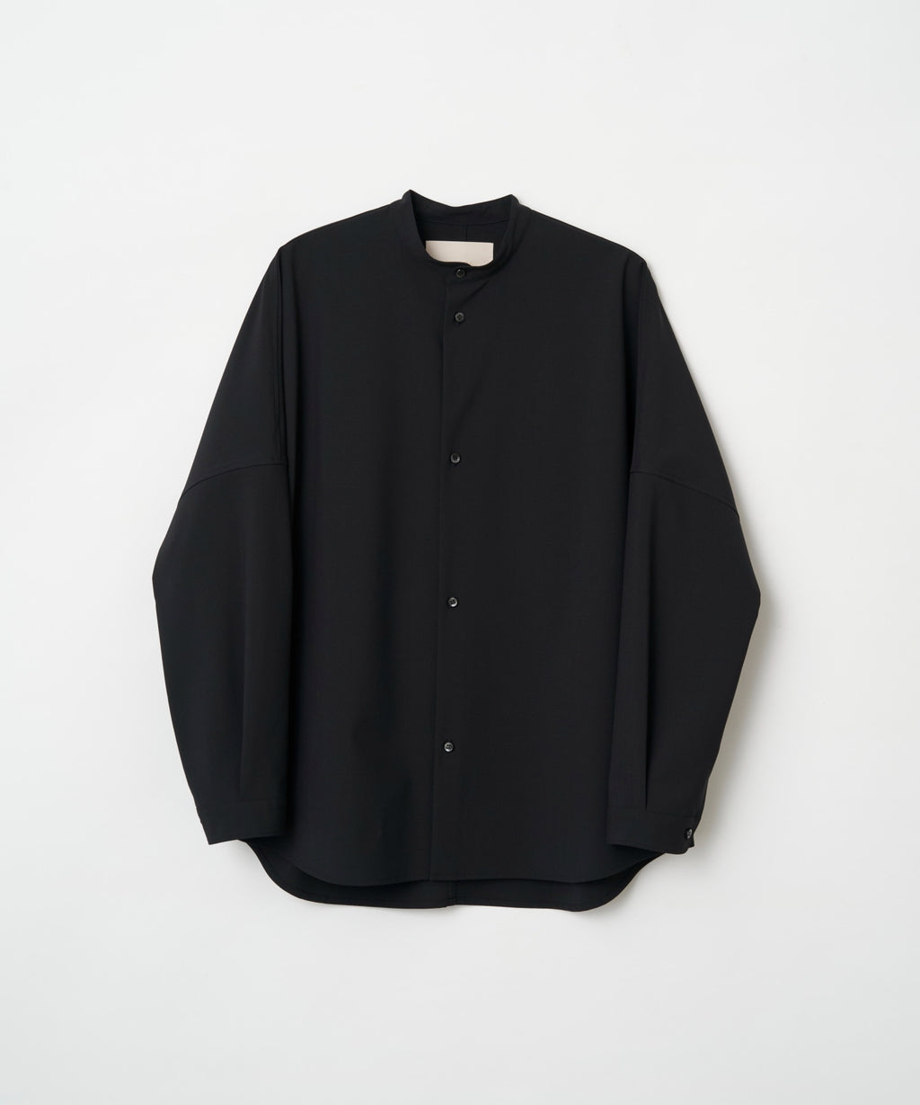 TROVE / WORSTED DOLMAN SHIRT / BLACK