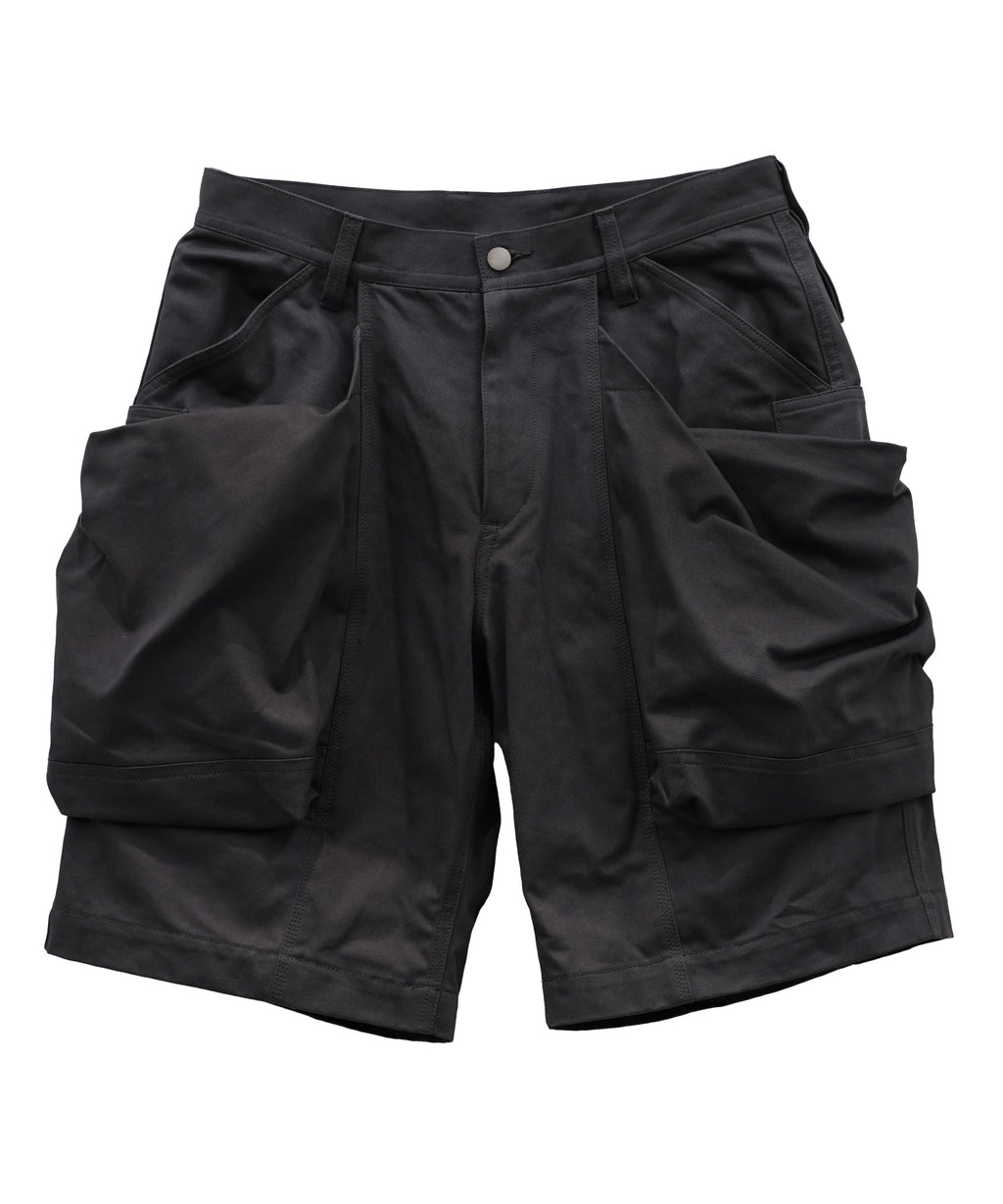 TROVE x 岡部文彦 / BIG POCKET SHORTS CLASSIC 刈 / BLACK