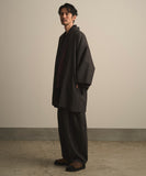 WAROBE / STRIPE WOOL BONTAN / CHARCOAL