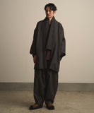 WAROBE / STRIPE WOOL BONTAN / CHARCOAL