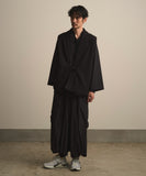 WAROBE / FLEECE JINBAORI TECH / BLACK
