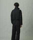 TROVE / WOOL LINEN JUMP SUIT / BLACK