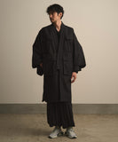 WAROBE / FIELD HAORI COAT / BLACK