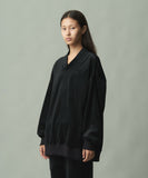 WAROBE / JUBAN WIDE FLEECE / BLACK