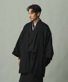 WAROBE / WOOL BEAVER HAORI / BLACK