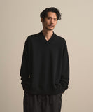 WAROBE / JUBAN WIDE SWEAT / BLACK