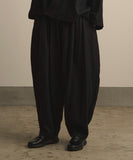 WAROBE / HEAVY LINEN BONTAN / BLACK