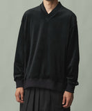 WAROBE / JUBAN WIDE FLEECE / BLACK