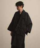 WAROBE / FIELD HAORI COAT / BLACK