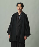 WAROBE / WOOL BEAVER HAORI / BLACK