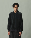 WAROBE / JUBAN WIDE FLEECE / BLACK