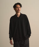 WAROBE / JUBAN WIDE SWEAT / BLACK