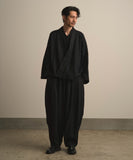 WAROBE / HEAVY LINEN BONTAN / BLACK