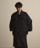 WAROBE / FIELD HAORI COAT / BLACK