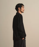 WAROBE / JUBAN WIDE SWEAT / BLACK