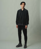 WAROBE / JUBAN WIDE FLEECE / BLACK