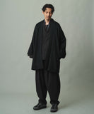 WAROBE / WOOL BEAVER HAORI / BLACK