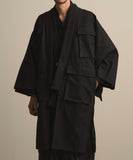 WAROBE / FIELD HAORI COAT / BLACK