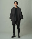 WAROBE / JUBAN WIDE FLEECE / BLACK