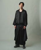 WAROBE / KIMONO GOWN / BLACK