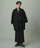 WAROBE / WOOL BEAVER HAORI / BLACK